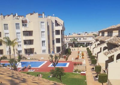 pool view from roof